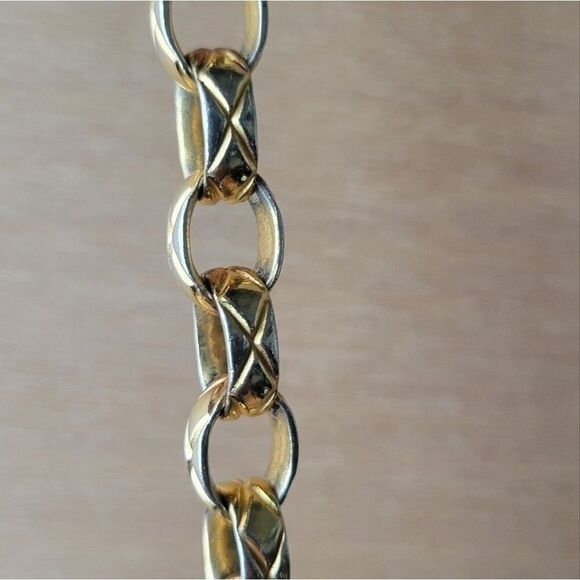 Authentic Vintage Chanel Large Bijou Strap Shoulder Camera CrossBody Bag Purse - Picture 13 of 16